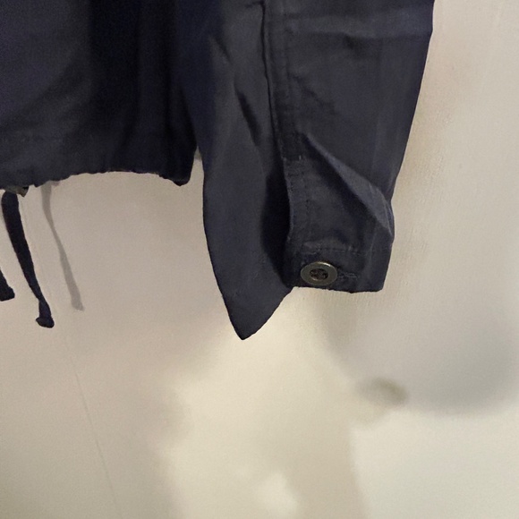 Ricki's Size XS Navy Blue Drawstring Jacket - Picture 6 of 10